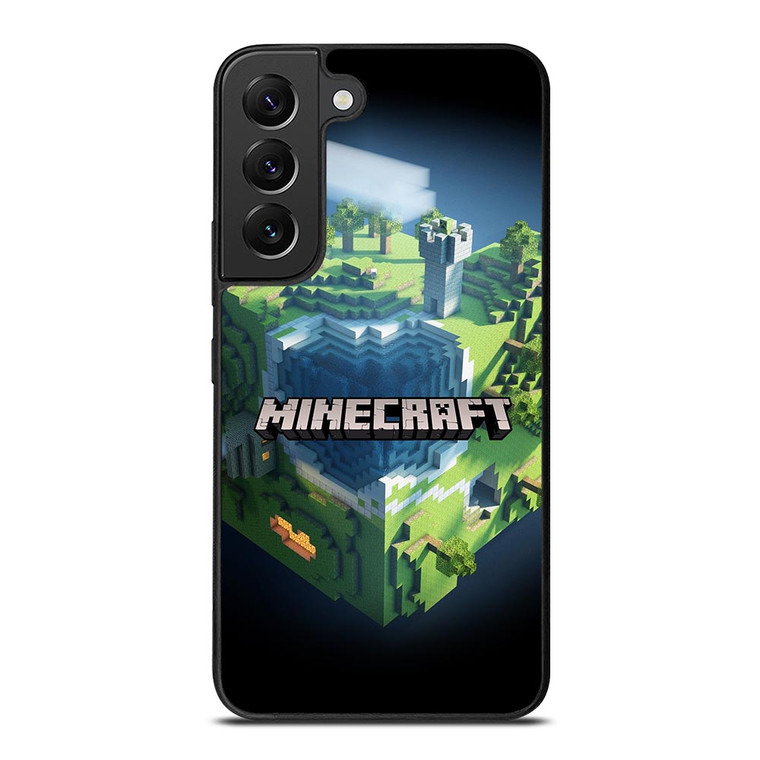 MINECRAFT GAME WORLD LOGO Samsung Galaxy S22 Plus Case