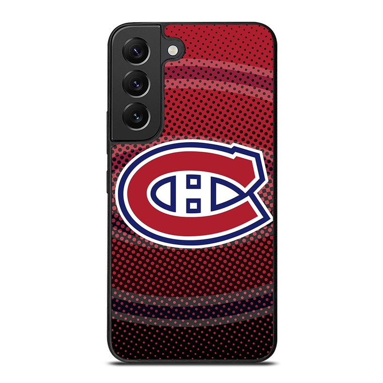 MONTREAL CANADIENS HALFTONE LOGO Samsung Galaxy S22 Plus Case