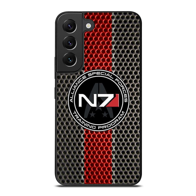 N7 MASS EFFECT PLATE LOGO Samsung Galaxy S22 Plus Case