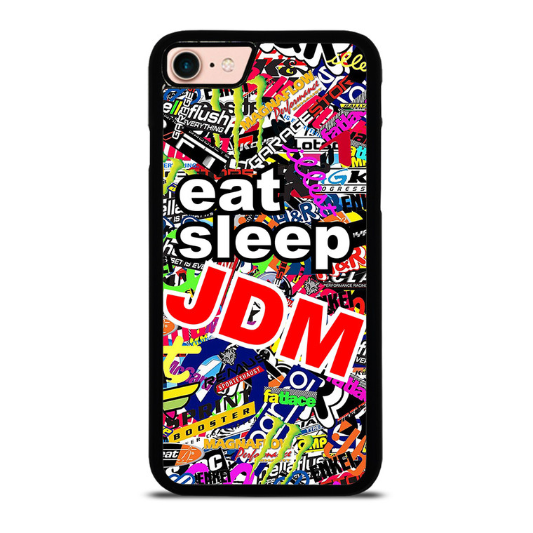 EAT SLEEP JDM iPhone 8 Case