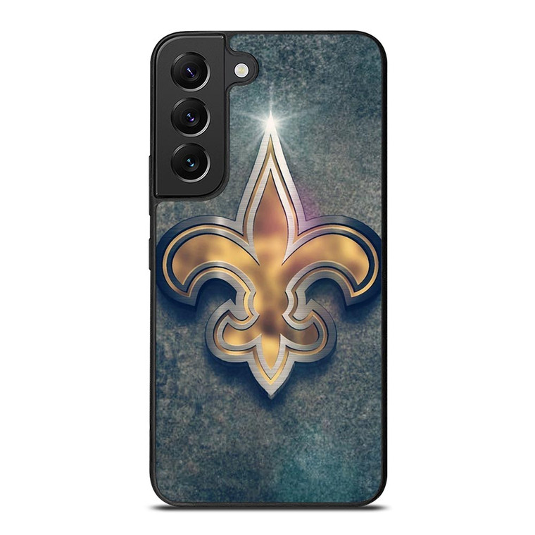 NEW ORLEANS SAINTS GLOW Samsung Galaxy S22 Plus Case NEW ORLEANS SAINTS GLOW Samsung Galaxy S22 Plus Case