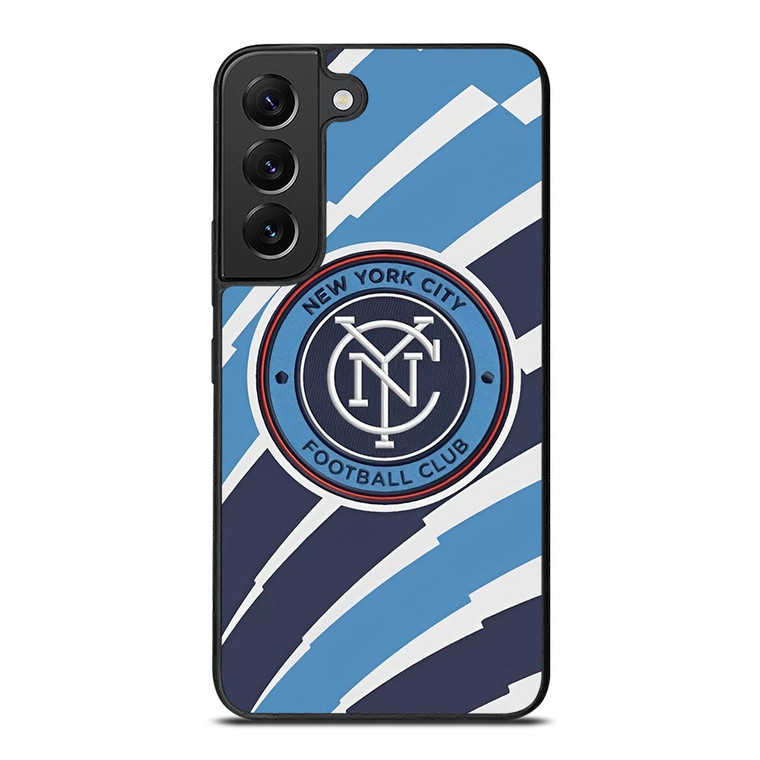 NEW YORK CITY FC STRIPS Samsung Galaxy S22 Plus Case NEW YORK CITY FC STRIPS Samsung Galaxy S22 Plus Case
