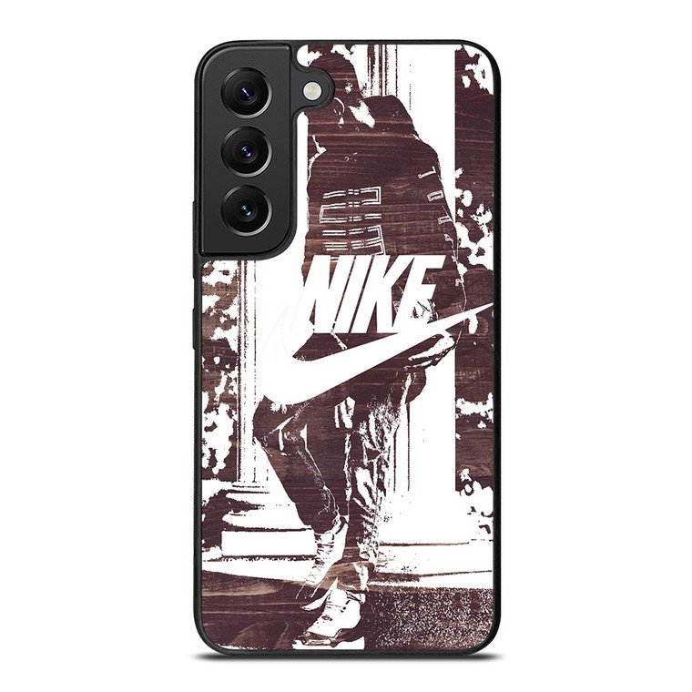 NIKE STREET URBAN BLACK WHITE Samsung Galaxy S22 Plus Case