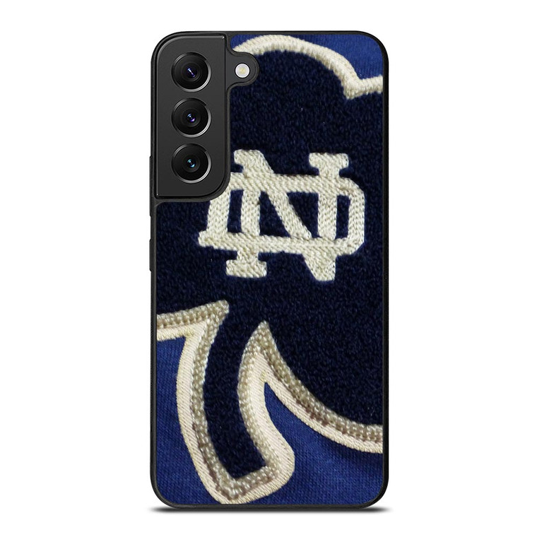 NOTRE DAME BLUE SHAMROCK LOGO Samsung Galaxy S22 Plus Case