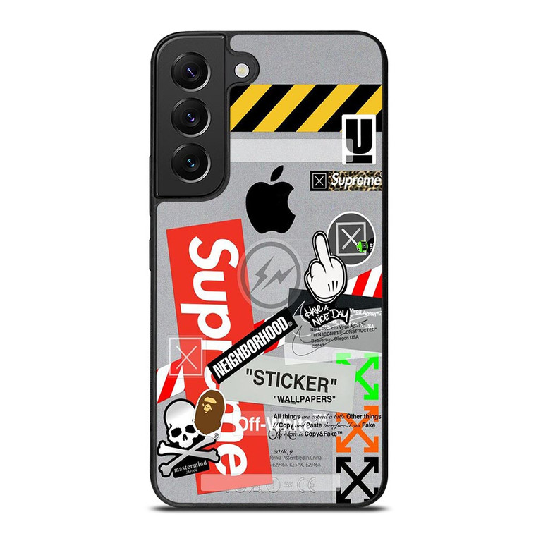 OFF WHITE SUPREME Samsung Galaxy S22 Plus Case