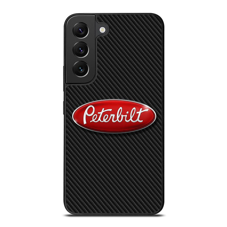 PETERBILT TRUCK LOGO CARBON Samsung Galaxy S22 Plus Case