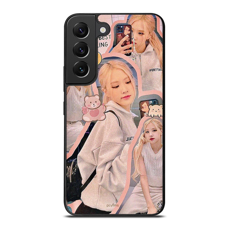 ROSE BLACKPINK CUTE COLLAGE Samsung Galaxy S22 Plus Case