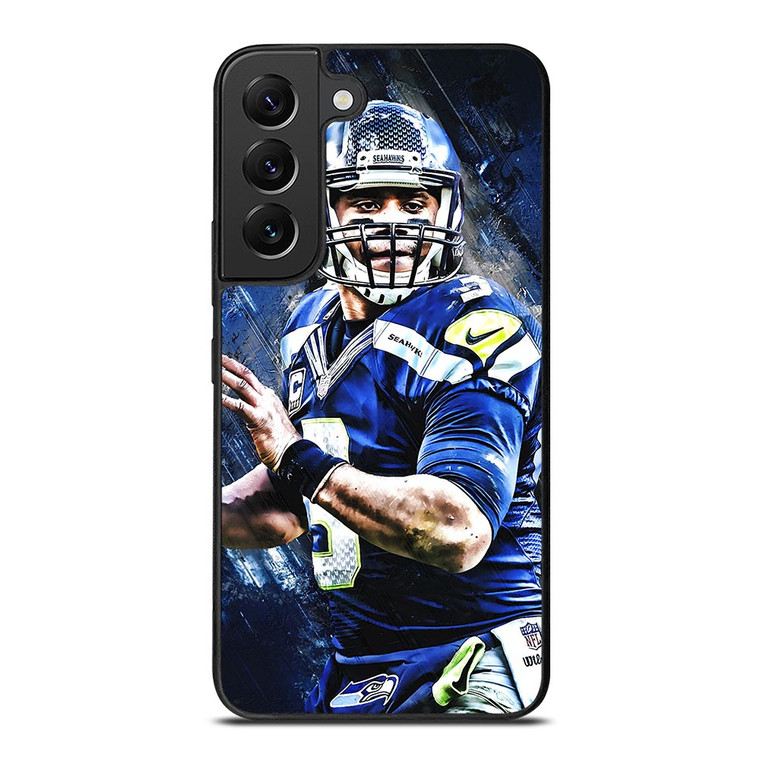 RUSSELL WILSON SEATTLE SEAHAWKS FOOTBALL Samsung Galaxy S22 Plus Case