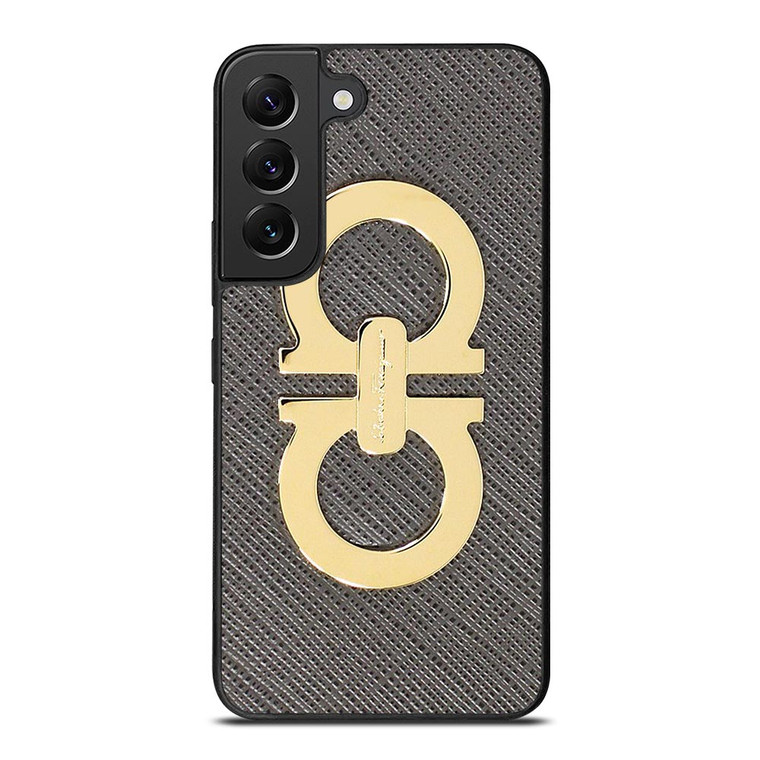 SALVATORE FERRAGAMO LOGO Samsung Galaxy S22 Plus Case SALVATORE FERRAGAMO LOGO Samsung Galaxy S22 Plus Case