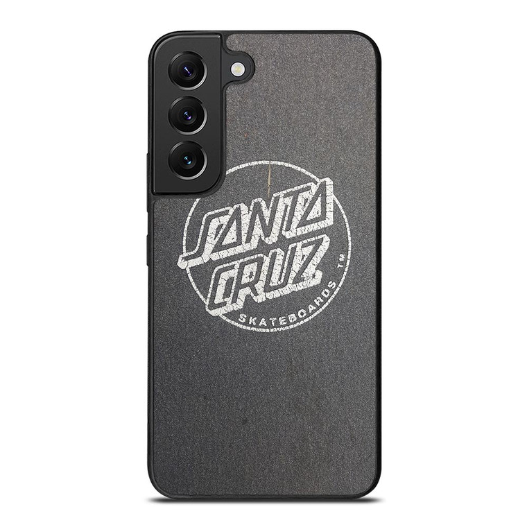 SANTA CRUZ SKATEBOARD LOGO ASPHALT Samsung Galaxy S22 Plus Case