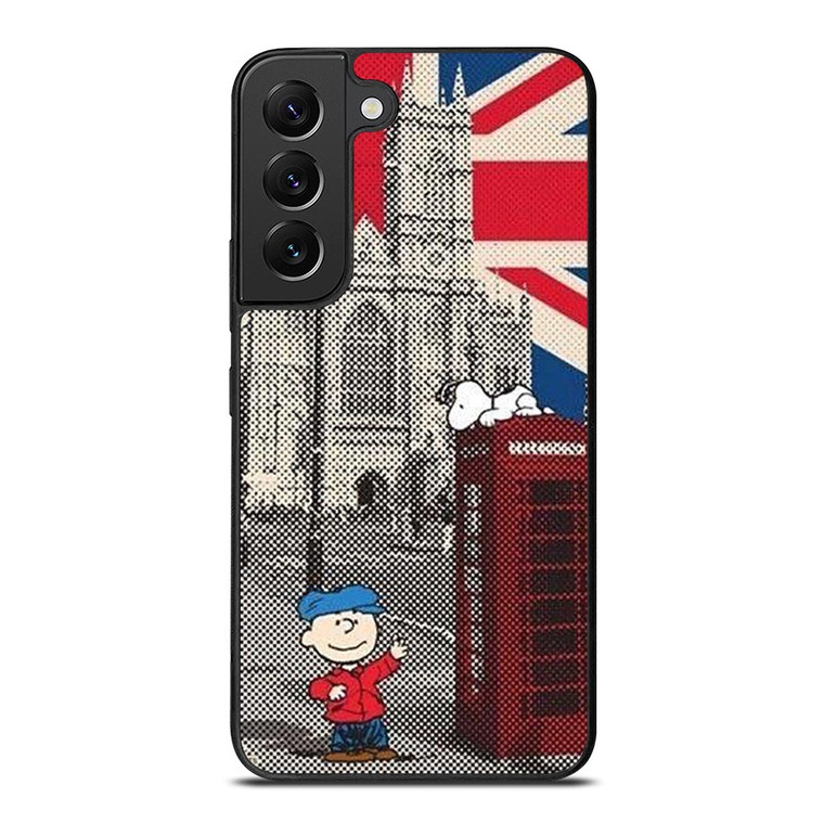 SNOOPY BOX TELEPHONE Samsung Galaxy S22 Plus Case