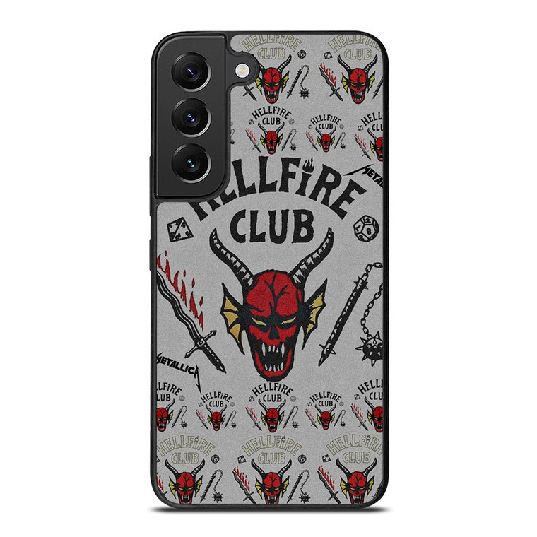STRANGER THINGS HELLFIRE MASK Samsung Galaxy S22 Plus Case