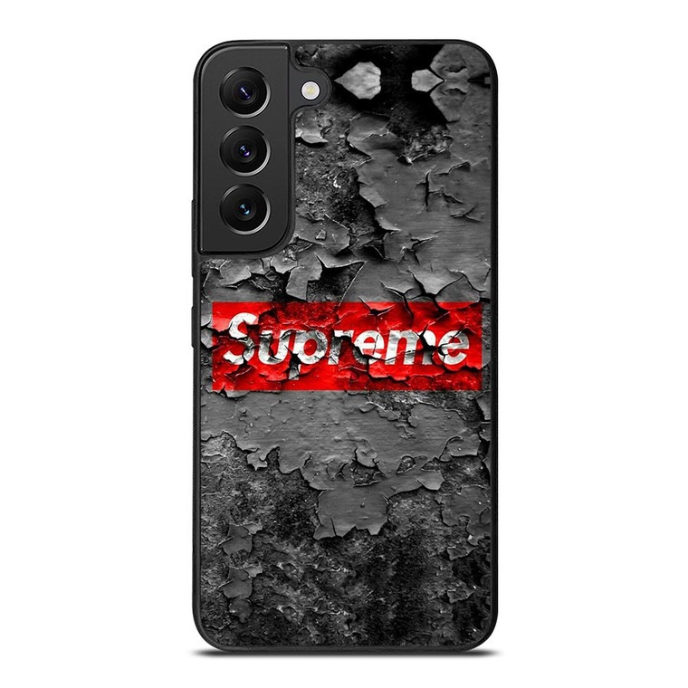 SUPREME CRACKED LOGO Samsung Galaxy S22 Plus Case
