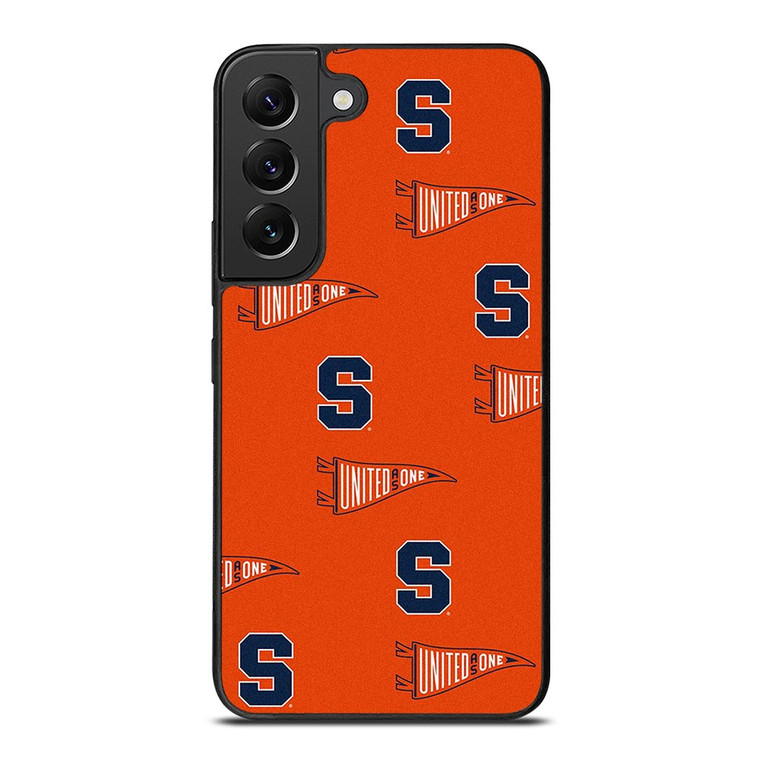 SYRACUSE ORANGE LOGO PATTERN Samsung Galaxy S22 Plus Case