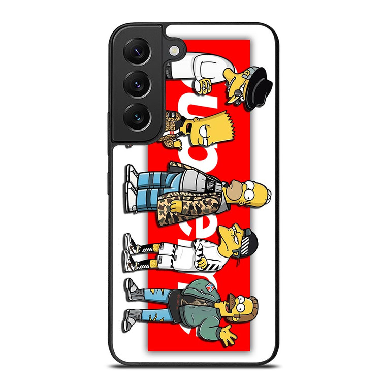 THE SIMPSONS SUPREME HYPEBEAST Samsung Galaxy S22 Plus Case