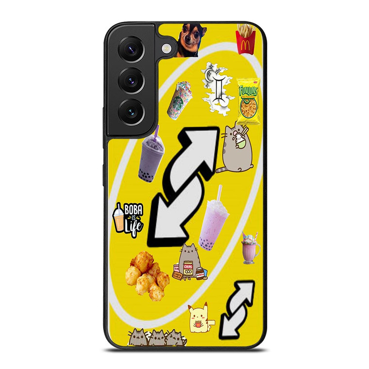 UNO REVERSE CARD CUTE COLLAGE Samsung Galaxy S22 Plus Case