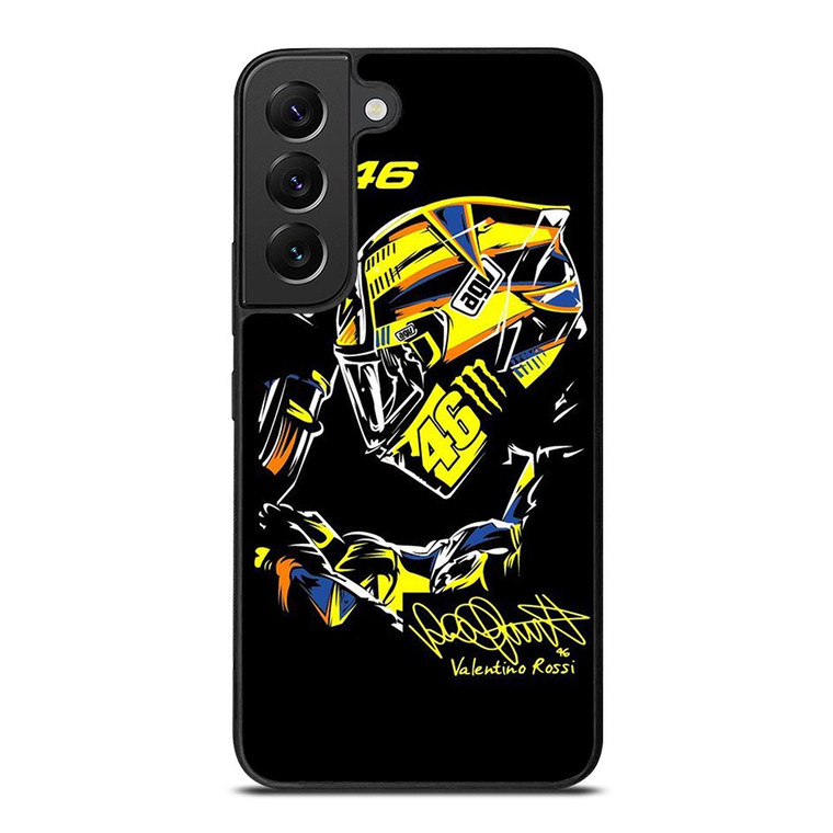 VALENTINO ROSSI 46 SIGNATURE Samsung Galaxy S22 Plus Case VALENTINO ROSSI 46 SIGNATURE Samsung Galaxy S22 Plus Case