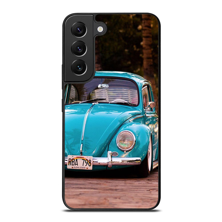 VW VOLKSWAGEN CYAN CAR Samsung Galaxy S22 Plus Case