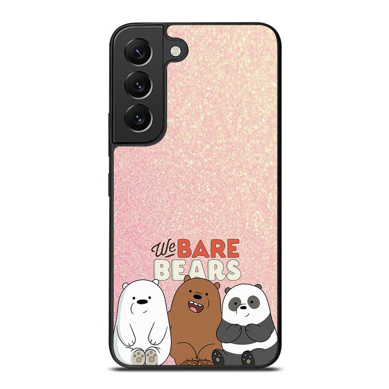 WE BARE BEARS PINK GILTTER Samsung Galaxy S22 Plus Case WE BARE BEARS PINK GILTTER Samsung Galaxy S22 Plus Case