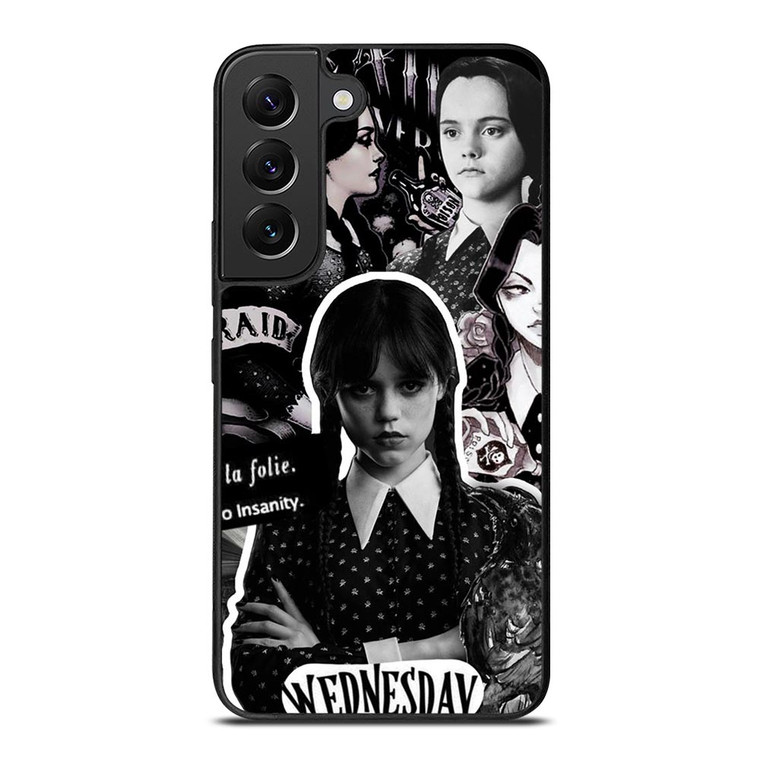 WEDNESDAY ADDAMS MOVIES COLLAGE Samsung Galaxy S22 Plus Case