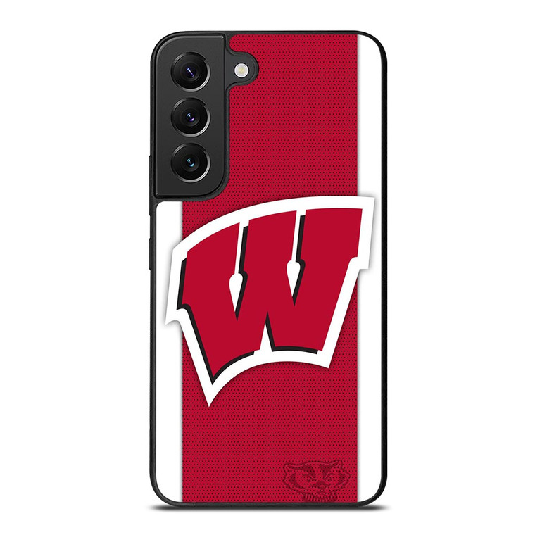 WISCONSIN BADGERS LOGO Samsung Galaxy S22 Plus Case