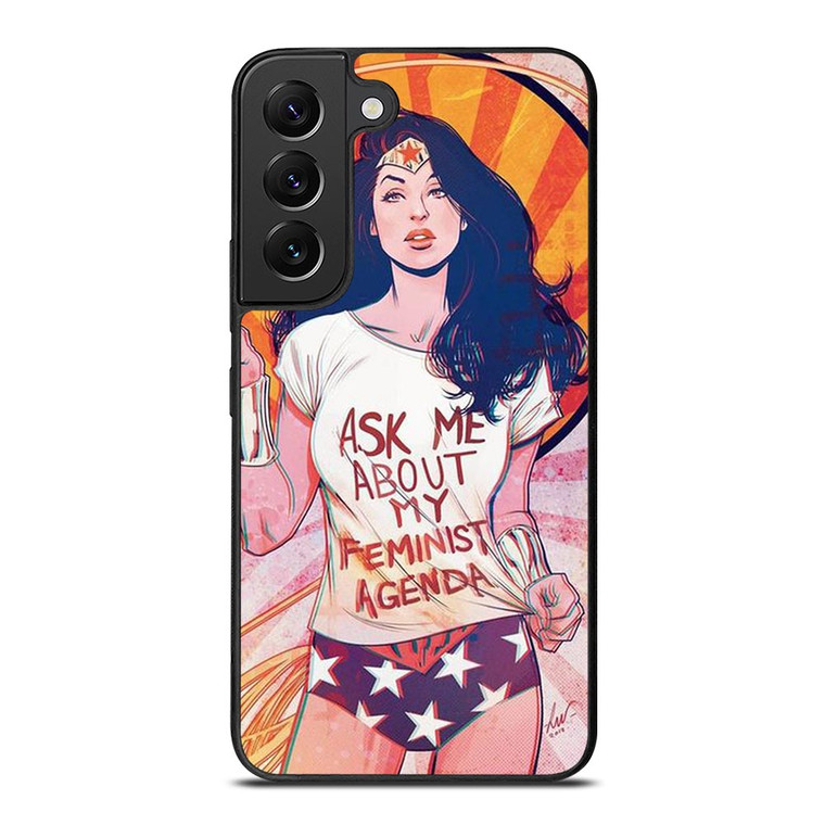 WONDER WOMAN QUOTE Samsung Galaxy S22 Plus Case WONDER WOMAN QUOTE Samsung Galaxy S22 Plus Case