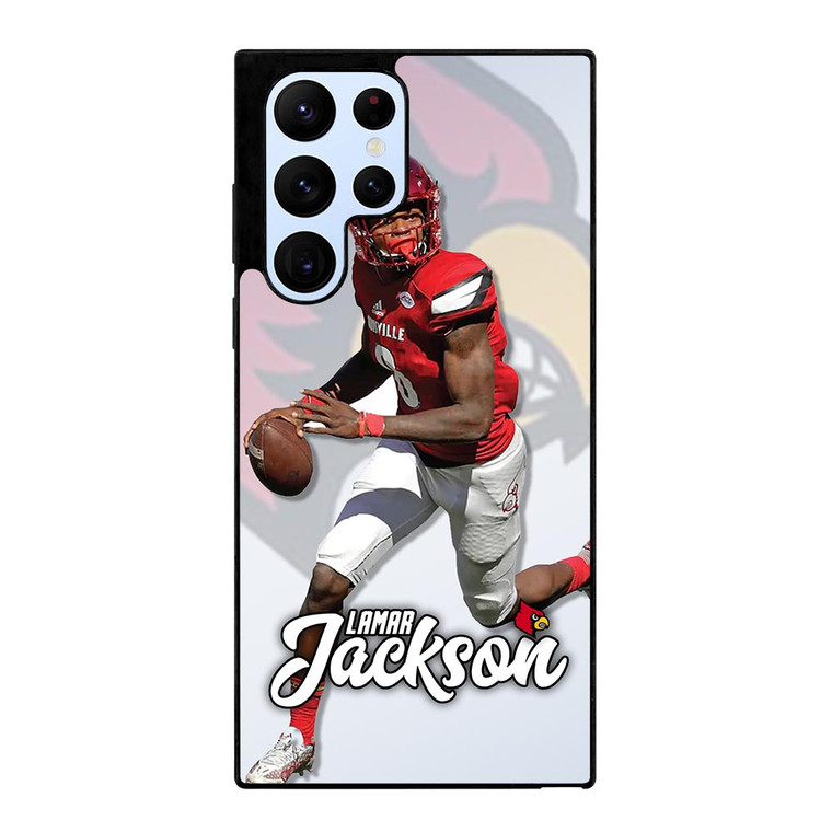 LAMAR JACKSON LOUISVILLE CARDINALS Samsung Galaxy S22 Ultra Case
