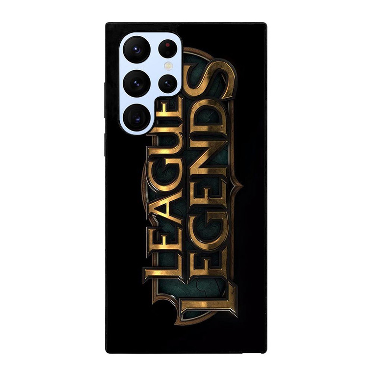 LEAGUE OF LEGENDS METAL LOGO Samsung Galaxy S22 Ultra Case