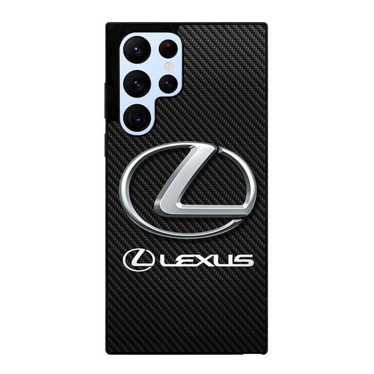LEXUS CARBON LOGO Samsung Galaxy S22 Ultra Case