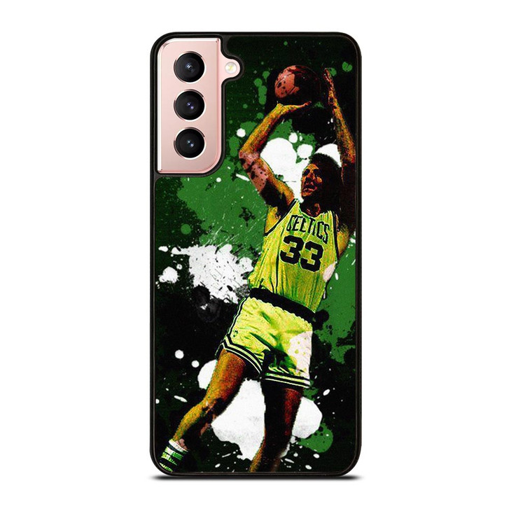 LARRY BIRD BOSTON CELTICS ART Samsung Galaxy S21 Case