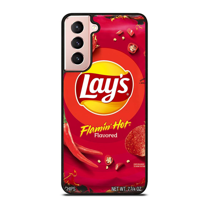 LAYS CHIPS FLAMIN HOT FLAVORED Samsung Galaxy S21 Case