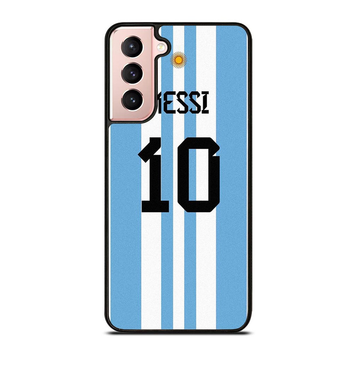 LIONEL MESSI ARGENTINA JERSEY 2 Samsung Galaxy S21 Case