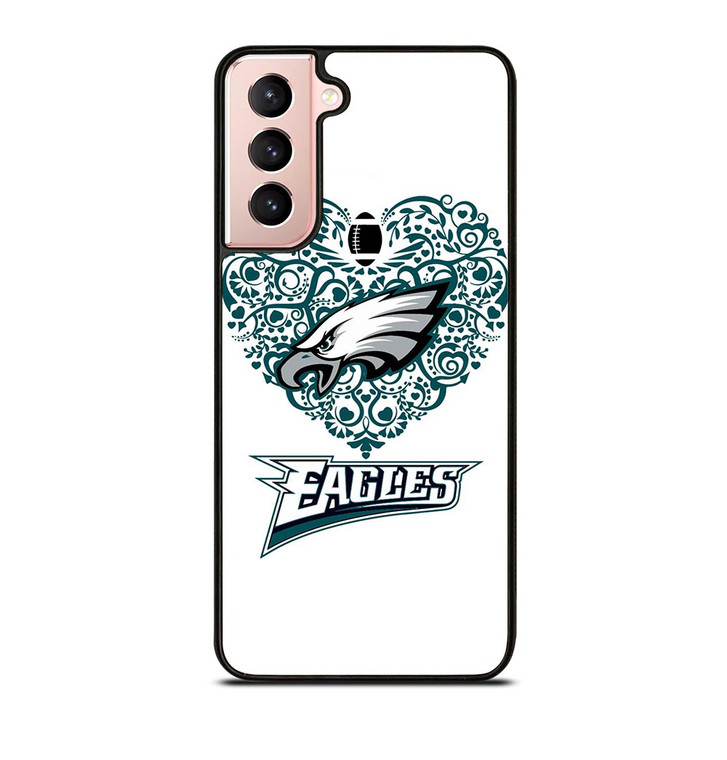 LOVE PHILADELPHIA EAGLES Samsung Galaxy S21 Case