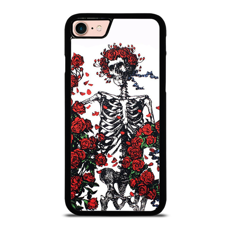 GRATEFUL DEAD BONES AND ROSES iPhone 8 Case