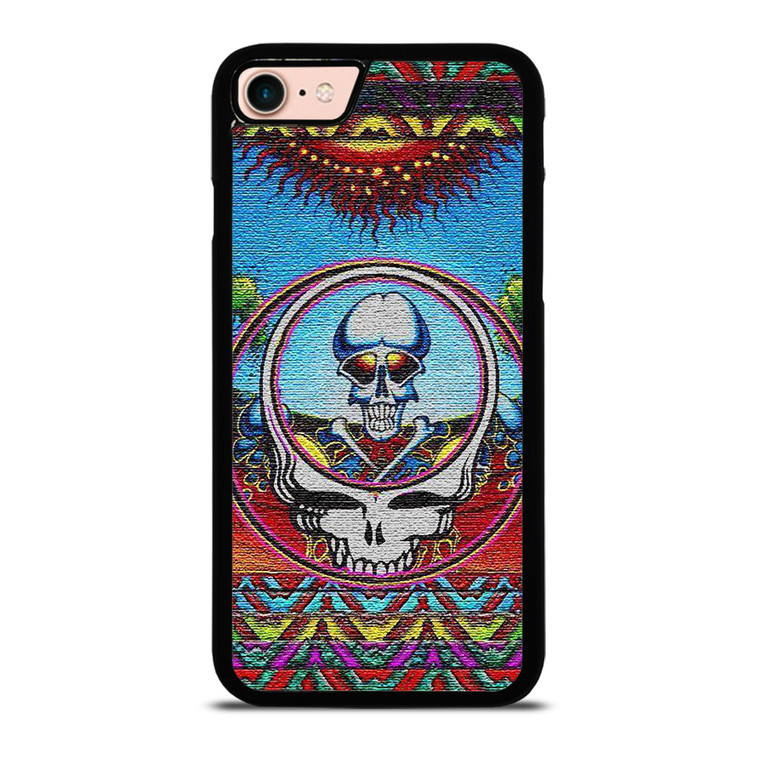GRATEFUL DEAD SKULL FLORAL iPhone 8 Case