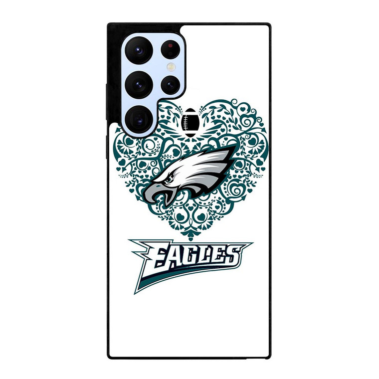 LOVE PHILADELPHIA EAGLES Samsung Galaxy S22 Ultra Case