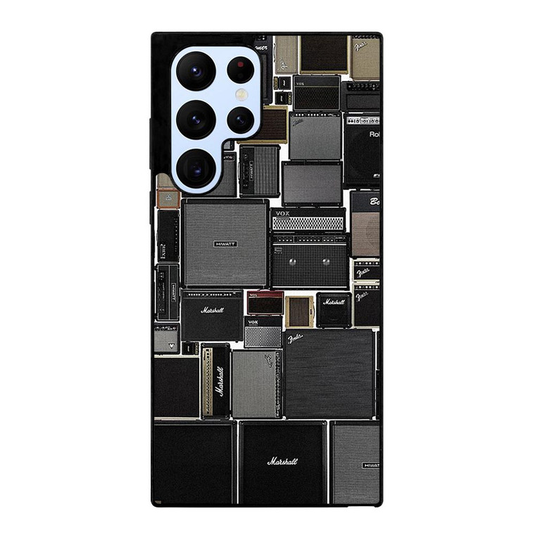 MARSHALL AMPLIFIER COLLAGE Samsung Galaxy S22 Ultra Case