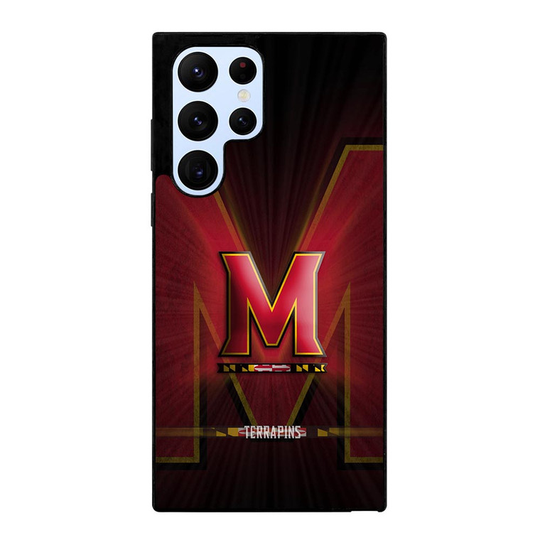 MARYLAND TERRAPINS FOOTBALL LOGO Samsung Galaxy S22 Ultra Case
