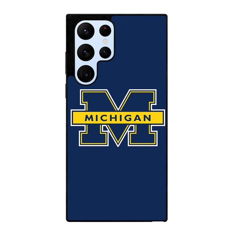 MICHIGAN UNIVERSITY LOGO Samsung Galaxy S22 Ultra Case