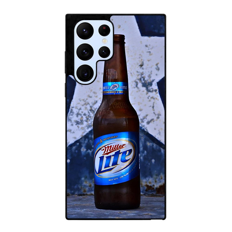 MILLER LITE BOTTLE BEER Samsung Galaxy S22 Ultra Case