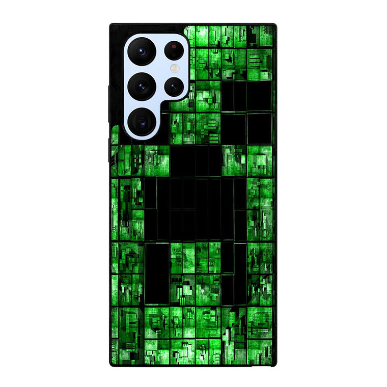 MINECRAFT CREEPER Samsung Galaxy S22 Ultra Case