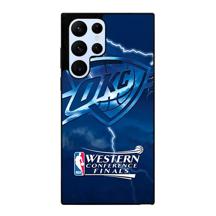 OKLAHOMA CITY THUNDER BASKETBALL Samsung Galaxy S22 Ultra Case
