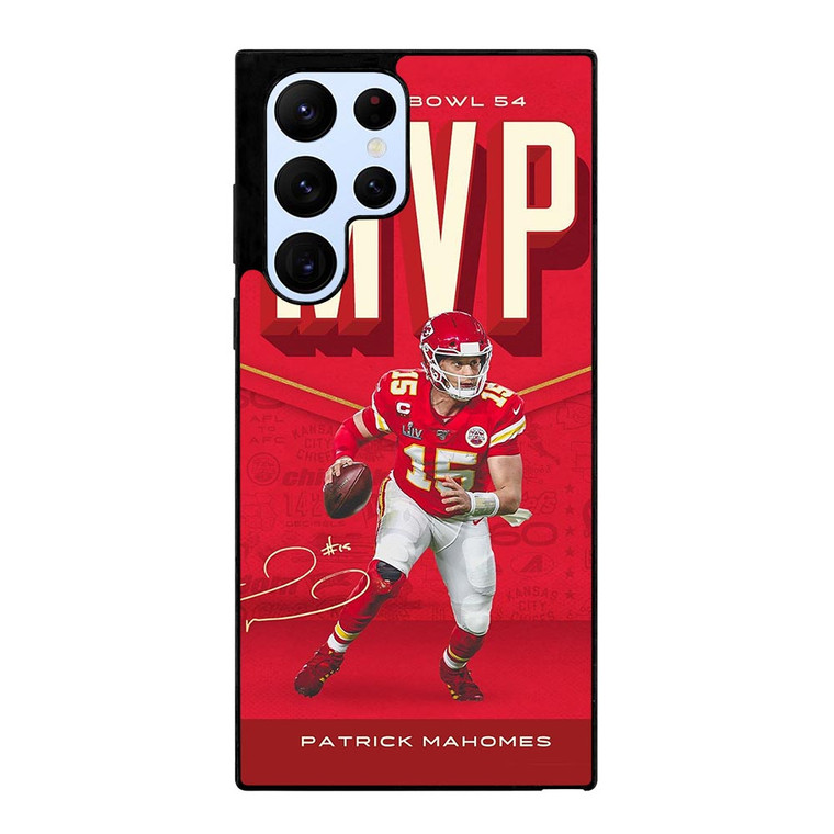 PATRICK MAHOMES KANSAS CITY CHIEFS MVP Samsung Galaxy S22 Ultra Case PATRICK MAHOMES KANSAS CITY CHIEFS MVP Samsung Galaxy S22 Ultra Case