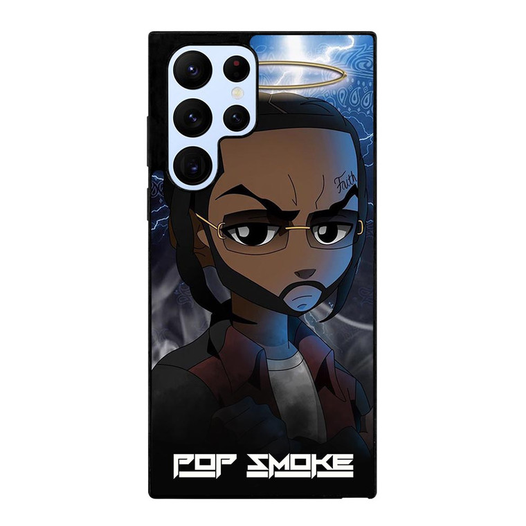 POP SMOKE RAPPER CARTOON LOGO Samsung Galaxy S22 Ultra Case