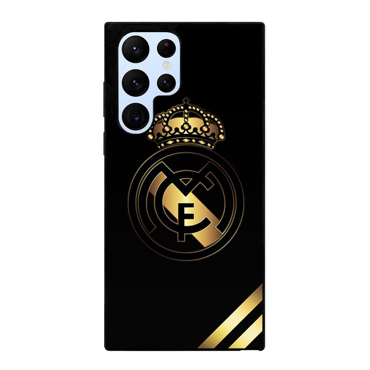 REAL MADRID FC NEW GOLD LOGO Samsung Galaxy S22 Ultra Case