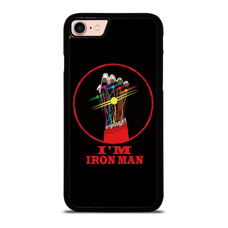 I AM IRON MAN INFINITY STONE iPhone 8 Case