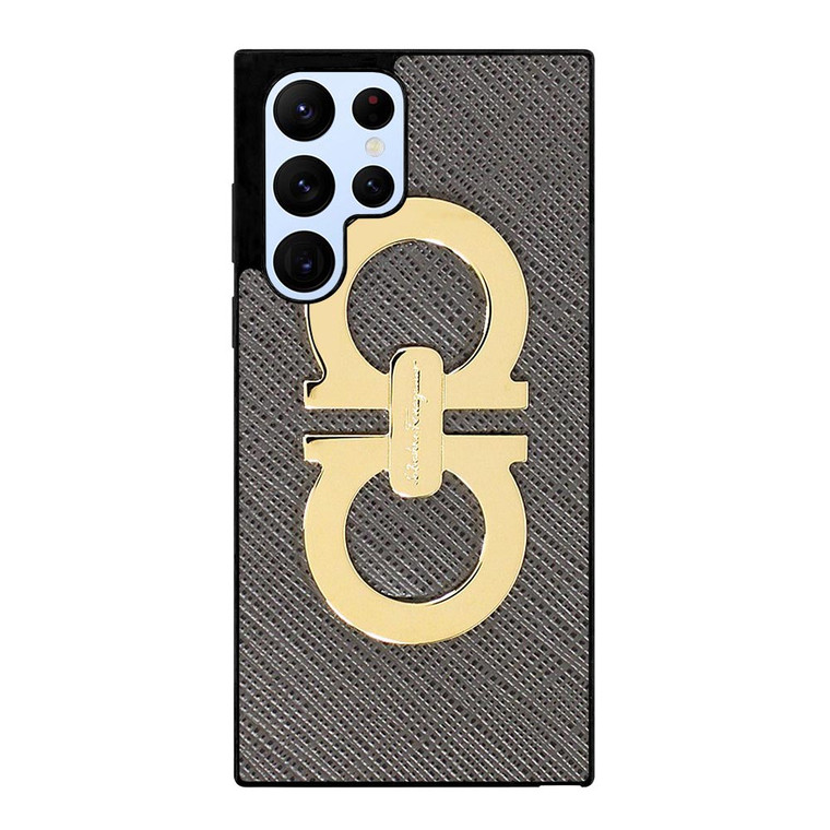 SALVATORE FERRAGAMO LOGO Samsung Galaxy S22 Ultra Case