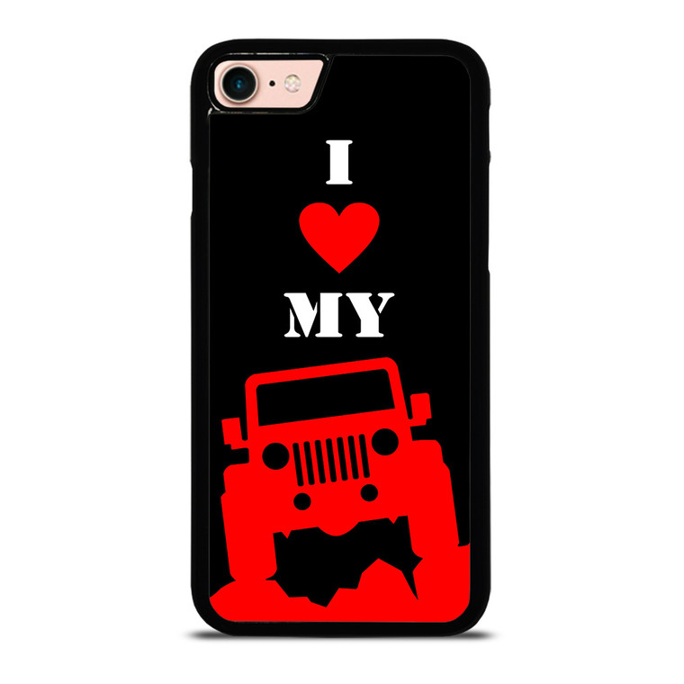 I LOVE MY JEEP iPhone 8 Case