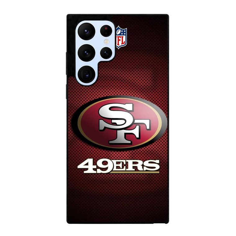 SAN FRANCISCO 49ERS LOGO FOOTBALL Samsung Galaxy S22 Ultra Case