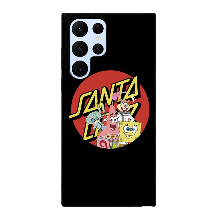 SANTA CRUZ SKATEBOARD X SPONGEBOB Samsung Galaxy S22 Ultra Case
